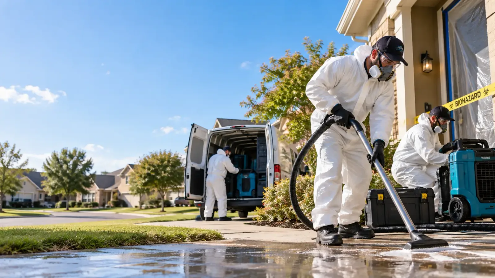 Biohazard Cleanup in Bellevue, TX